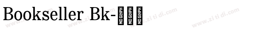 Bookseller Bk字体转换